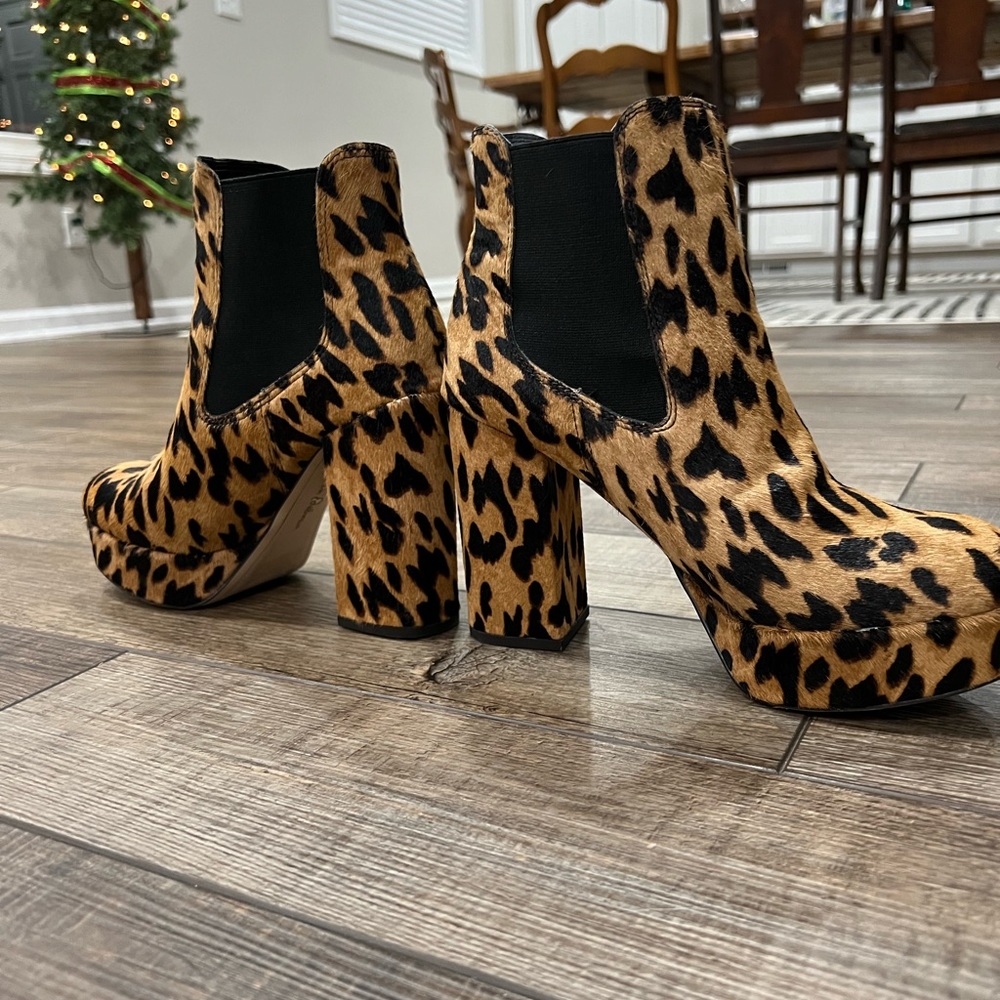 Sam Edelman Leopard Chelsea Boot